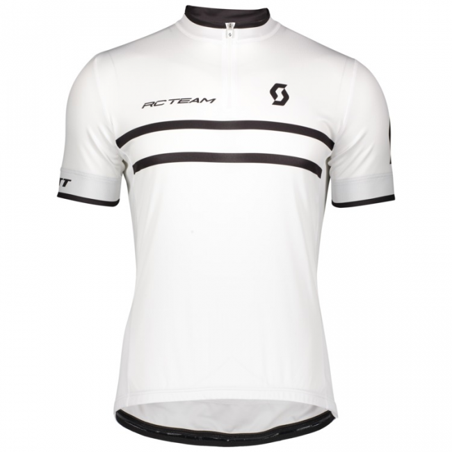 SCOTT RC TEAM 20 Wielershirt Korte Mouw White/Black SCOTT RC TEAM 20 Wielershirt Korte Mouw White/Black