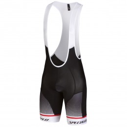 Specialized SL Expert-Wit Rood Korte Fietsbroeken Bib