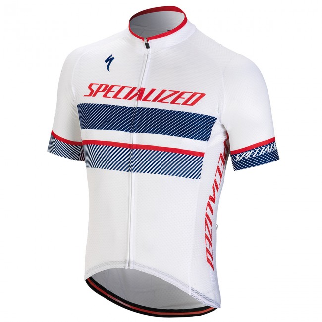 Specialized RBX Comp Logo-Wit Blauw Wielershirt Korte Mouw Specialized RBX Comp Logo-Wit Blauw Wielershirt Korte Mouw