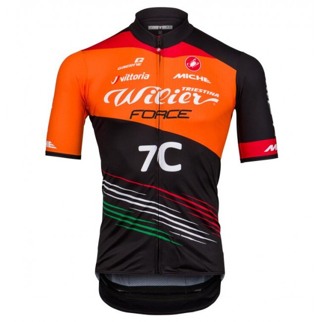 TEAM WILIER FORCE 7C 2018 Wielershirt Korte Mouw TEAM WILIER FORCE 7C 2018 Wielershirt Korte Mouw