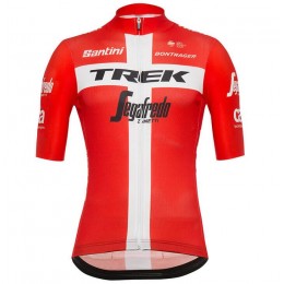 Trek-Segafredo Danish Champion 2018 Wielershirt Korte Mouw