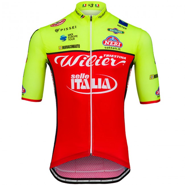 Wilier Triestina-Selle Italia 2018 Wielershirt Korte Mouw Wilier Triestina-Selle Italia 2018 Wielershirt Korte Mouw