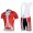 Nalini Pro Team Fietskleding Set Fietsshirt Met Korte Mouwen+Korte Koersbroekrood