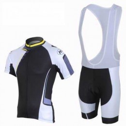 2013 Northwave Fietskleding Set Fietsshirt Met Korte Mouwen+Korte Koersbroek Zwart Wit
