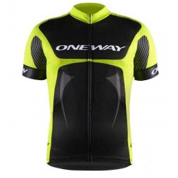 2017 Team One Way Wielershirt Met Korte Mouwen