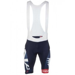 2016 Pinarello Korte Fietsbroeken Bib Rood Blauw