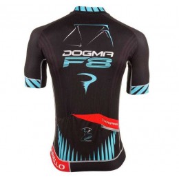 2016 Trikot Pinarello Tour F8 Wielershirt Korte Mouw Blauw