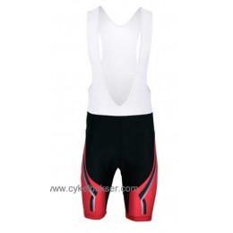 SCOTT RC Wielershirts Korte Koersbroek Zwart Rood