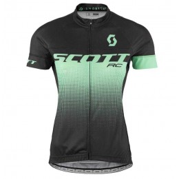 2016-2017 Scott RC Wielershirt Met Korte Mouwen Groen 02