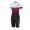 2016-2017 Scott RC Fietskleding Set Fietsshirt Met Korte Mouwen+Korte Koersbroek Purper