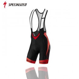 2016 Team Specialized Korte Fietsbroeken Bib Zwart Rood