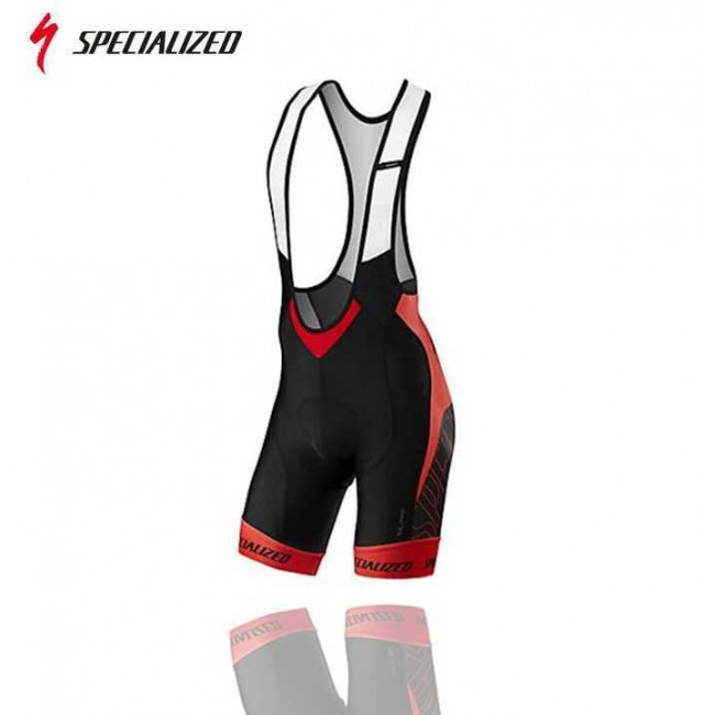 2016 Team Specialized Korte Fietsbroeken Bib Zwart Rood 2016 Team Specialized Korte Fietsbroeken Bib Zwart Rood
