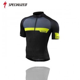 2016 Team Specialized Wielershirt Met Korte Mouwen Geel Zwart