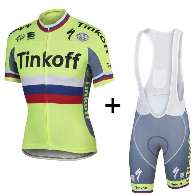 2016 Tinkoff Fietskleding Set Fietsshirt Met Korte Mouwen+Korte Koersbroek Rood Blauw Wit 2016 Tinkoff Fietskleding Set Fietsshirt Met Korte Mouwen+Korte Koersbroek Rood Blauw Wit