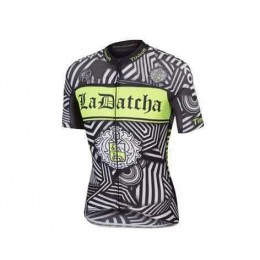2016 Ladatcha Tinkoff Zebra Wielershirt Korte Mouwen