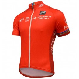 2015 Tour AzerBaidjan Wielershirt Met Korte Mouwen Oranje