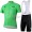 Tour De France Wielershirt Groen Fietskleding Set Fietsshirt Met Korte Mouwen+Korte Koersbroek