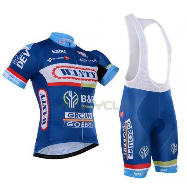 2016 Wanty Fietskleding Set Fietsshirt Met Korte Mouwen+Korte Koersbroek 2016 Wanty Fietskleding Set Fietsshirt Met Korte Mouwen+Korte Koersbroek