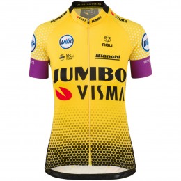 Jumbo Visma 2019 Dames Wielershirt Korte Mouw